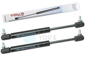 ‎YOU.S YOU.S 1284636C2 Gasfeder für Heckscheibe Länge: 240 mm Kraft: 350 N (2 Stück)