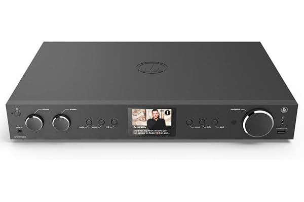Hama iTuner Hi-FI DIT2105SBTX Dab+ Bluetooth (Tuner Internet Radio FM Dab, Tuner HiFi, Radio numérique, RX/TX, WiFi, Spotify Connect, Amazon Music, App UNDOCK, Port USB, télécommande) Noir