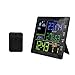 Produktbild L&Z Funkwetterstation Farbdisplay Digital Thermometer-Hygrometer Funkuhr Wecker mit Außensensor Wettervorhersage Uhr für Innen und außen