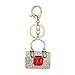 Produktbild Mddrr Koreanische Version Diamant-Schmuck Damen Tasche Leder Gewebt Schlüsselanhänger Damen Tasche Anhänger Auto Zubehör Anhänger