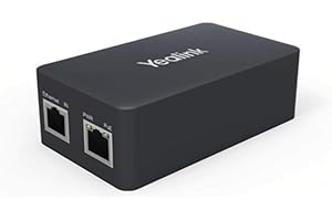 Yealink YLPOE30 Telefono VoIP, Nero