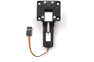 Generic Sparkhobby 3,5 kg 40 g Train d'atterrissage électrique rétractable avec direction avec prise JR pour avion à voilure fixe RC Pièces de bricolage (édition standard)