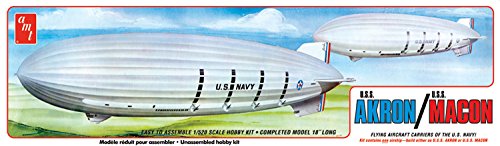 Preisvergleich Produktbild Round2 590892" 1 / 52 US-Luftschiff Akron / Macon Modellbausatz, Keine