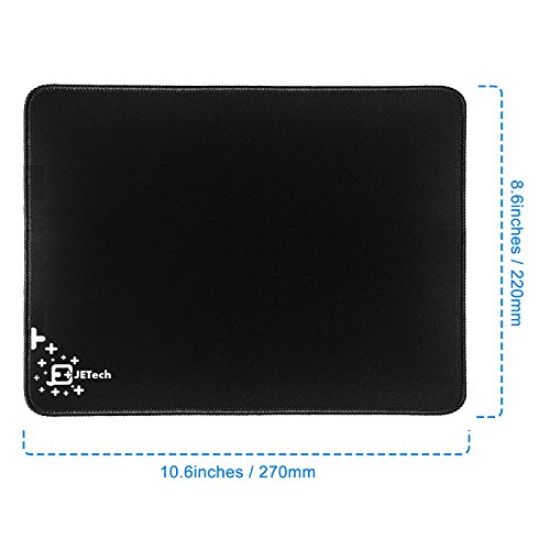 Mauspad, JETech® Premium Medium 8.5“x 10.5“ Gaming Maus Pad (Schwarz) - 2