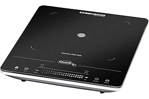 Rommelsbacher CT 2020/IN Placa de inducción, Vitrocerámica, Negro