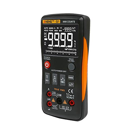 Preisvergleich Produktbild Cyond, digitaler Hochpräzisionsautomatikbereich, Mini-Multimeter, geeignet für elektrisches Multimeter für die Instandhaltung von Haushalten