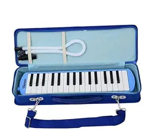 Havana Melodica Set Blue Color With Case Sold by ChennaiMusicals (32keys)