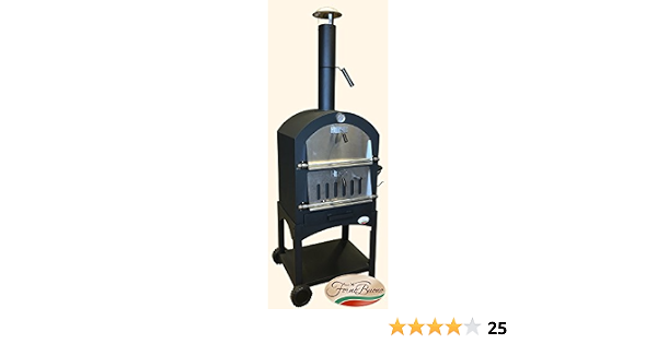 FORNO BUONO® NAPOLI OUTDOOR WOOD-FIRED / CHARCOAL FIRED PIZZA OVEN :  Amazon.co.uk: Garden \u0026 Outdoors