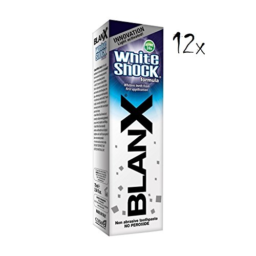 12 Blanx White Shock Instant White Toothpaste 75ml