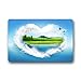 Produktbild Entrance Doormat Bathroom Living Room Kitchen Bay Window Area Rug Floor Mat Door Mats Inside/Outside Home Decor Perfet Gift (Love Nature) 23.6"(L) x15.7(W)/40x60 cm