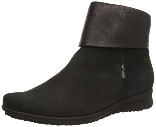 Mephisto FIDUCIA Bucksoft 6900/IMPERIA 6300 Black - Botas Antideslizantes sin Forro para Mujer, Color Negro (Bucksoft 6900/imperial 6300), Talla 41