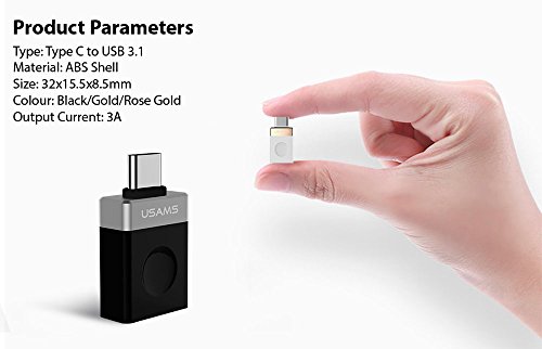 New Mini Design usb-c zu USB 3.1 High Speed Adapter für neue MacBook, Chromebook Pixel, Nexus 5 x, Nexus 6P, Pixel C, OnePlus 2, Lumia 950 und viele mehr - 8