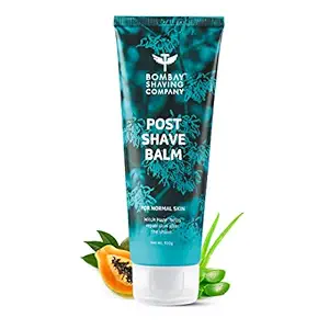 Bombay Shaving Company Post-Shave Balm- After Shaving Lotion with Witch Hazel, Alcohol Free - 100 g | Made in India