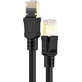 Lunatic Tkz 1752 Cat8 10 Meters 40Gbps S/Ftp 2000MHz High Speed 26 AWG cable, S/Ftp Flexible Shielded Twisted Pair 25/40 Gb/sec