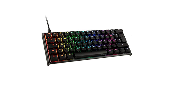 Ducky One 2 Mini Gaming Mx Silent Red Rgb Led Black Amazon Co Uk Computers Accessories