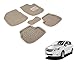 Auto Hub Premium 3D Car Mats For Chevrolet Sail UVA - Beige RS.1149.00