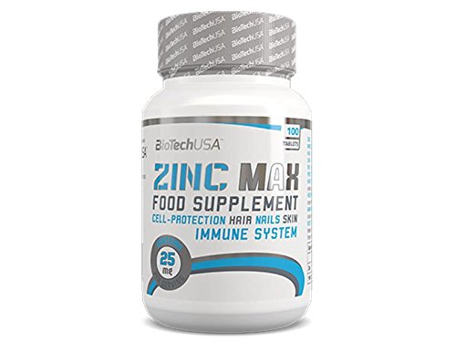 Preisvergleich Produktbild BioTech USA Zinc Max 100 Tabletten