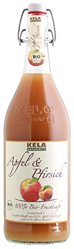 Preisvergleich Produktbild KELA - Bio Dolomiten Bergapfel Pfirsich Direktsaft - 1l
