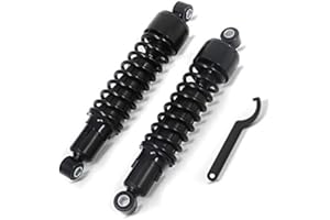 CRAFTRIDE Stossdämpfer 302mm kompatibel mit Harley Davidson Sportster 1200 Custom 96-20 schwarz