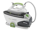 Depósito de agua extraible Ariete 6408/80 - Centro de planchado, 2200 W, golpe de vapor de 120 gr/min, función ECO