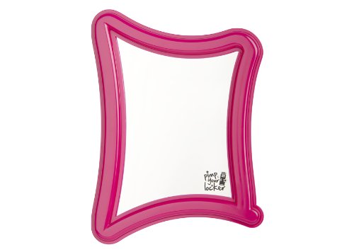Magnetischer Schmink-/ Kosmetik-Spiegel „STYLE UP“ für Kühlschrank, Spind und Schließfach in pink / rosa (sweet pink) - 2