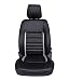 Autofurnish (CZ-107 Jewel Silver) Tata Tiago Leatherite Car Seat Covers RS.2900.00
