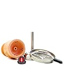 Amy Hot Screen Kaminkopf Set mit Silikongriff Typ-2 - 