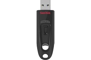 SanDisk Ultra 128GB, USB 3.0 flash drive, with up to 130MB/s read speed, Black