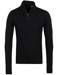 Schott NYC Crusader 2 Black Knit Sweater