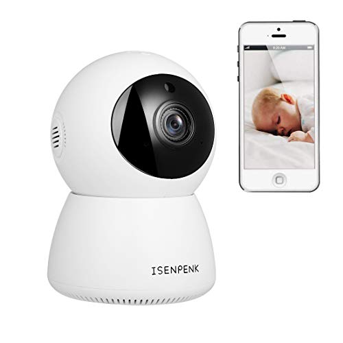 Autmor 1080P FHD WiFi IP Camera Wireless Indoor Camera with Night Vision Motion Detection 2-Way Audio Home Security Surveillance Pan/Tilt/Zoom Monitor for Baby/Elder/Pet