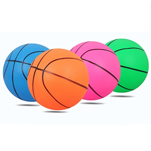 MagiDeal Mini Bouncy Basketball Indoor/Outdoor Sports Ball Kids Toy Gift-Orange