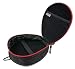 Produktbild Für Ihre LG Tone Platinum SE/Treblab Z2 / Mpow H5 Active/Mad Catz F.R.E.Q.3 Kopfhörer: Etui sehr stabil mit Karabiner