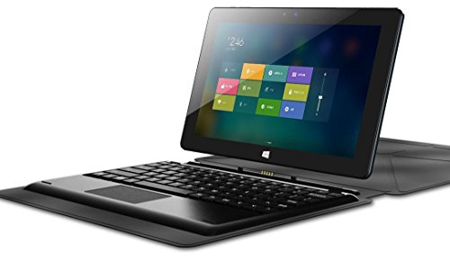 détail Tablette, Tablet computer, Cube i10 Dual Boot Windows10 +Android, 10.6 Inch 1366 x 768 Capacitive Screen Intel Z3735F Quad Core 2GB RAM 32GB ROM OTG HDMI (Tablet with keyboard case)
