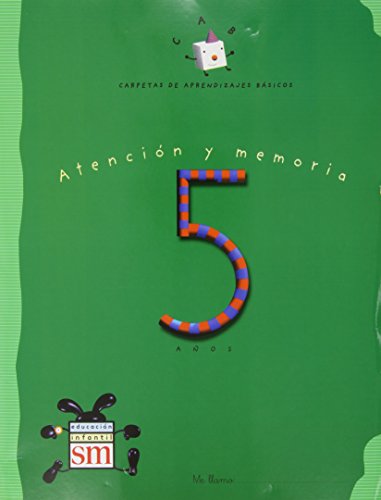 Carpetas de aprendizajes básicos 5 años: Atención y memoria