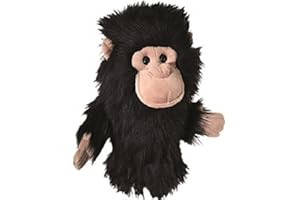 DAPHNE'S HEADCOVERS Daphne Couvre-driver de golf chimpanzé