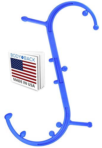 Body Back Buddy una Herramienta de Masaje para la Espalda y Terapia de Puntos Gatillo, Acupresión y Masajeador de Muscular Profundo, Alivio del Dolor para Todo el Cuerpo