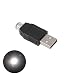Produktbild WEONE Mini-USB-LED 0.5W Notlicht-Lampen-Weiß Camping Lesen