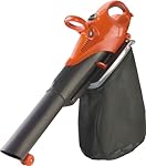 Flymo Scirocco Electric Garden Blower Vacuum with Shredding Ratio 10:1, 3000 W, 200 Kmph - Black