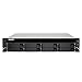 Produktbild Qnap TS-ts-863 X u-4g-us 2U 8-Bay AMD 64-Bit X86-basierten NAS und iSCSI/ip-San, Quad Core 2.0 Ghz, 4 GB RAM, 4 x 1 GBE, 1 x 10 GbE (10gbase-t), Single PSU (Nicht aufrüstbar)