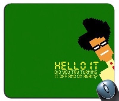 Preisvergleich Produktbild Maurice Moss - The It Crowd Mouse Pad
