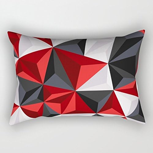 MeiGi 16 X 24 Inches / 40 By 60 Cm Geometry Pillow Cases Both Sides Ornament And Gift To Adults Office Lounge Gril Friend Home Car Seat