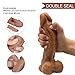 Produktbild D-DOLL Große Realistische Dildo-Saugnapf Doppel-Schicht Silikon-Haut Berühren G Spot Anal-Stecker-Simulation Fake Penis Mann Dick Sex-Spielzeug Für Frauen Vagina Massage Flirt (Fleisch)