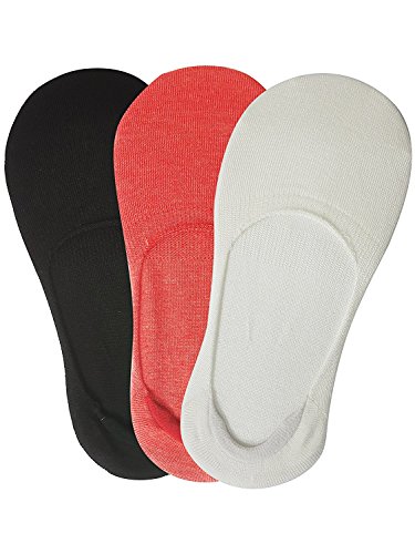 Krystle Cotton Loafer Socks with Anti-Slip Silicon - Pack of 3 RS.225 (68.00% Off) - Amazon