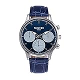 Luckhome Armbanduhr Für Damen Herren Uhr Armband Frauen Mit Lederarmband Geschäfts Klassisch Analog Quarz Dünn Luxus Design Leder Retro Band Legierung