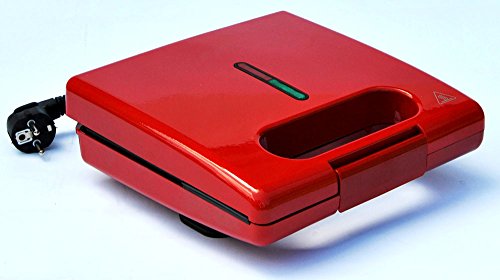 Sandwichmaker Sandwichtoaster Sandwich Sandwichgrill Toaster Grill ROT