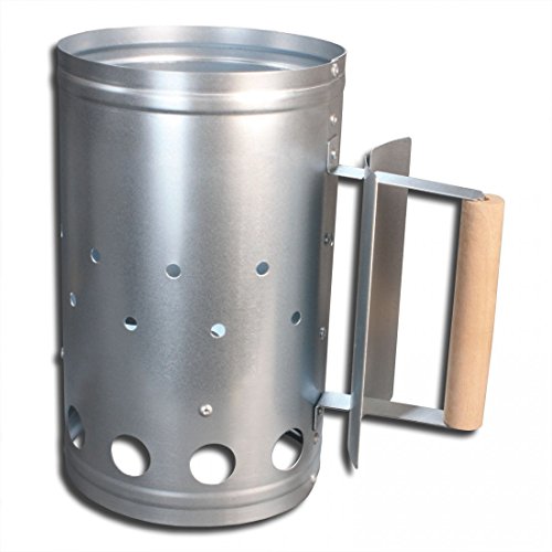 ANZÜNDKAMIN KOHLEANZÜNDER KOHLESTARTER VERZINKT GRILLANZÜNDER GRILLKOHLEANZÜNDER - 2