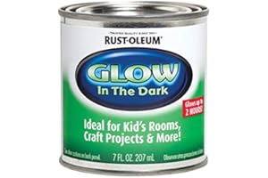 RUST-OLEUM Rustoleum Specialty 214945 1/2 Pint Glow in The Dark Luminous Latex Paint