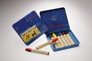 STOCKMAR, HANS GMBH & CO. KG Stockmar Hans GmbH & Co. KG Premium Wax Crayons Stockmar Pack of 8 Assorted # STO 31000