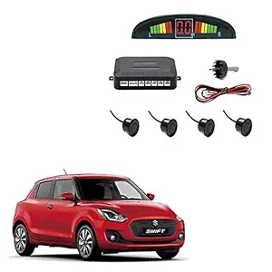 Adroitz Reverse Car Parking Sensor Led Display for Maruti Suzuki Swift