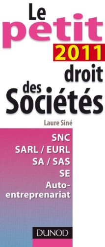 Télécharger Le petit droit des Sociétés 2011 Livre eBook France